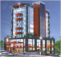 High-end commercial space in Kochi, Kerala, Office space for sale Kerala, Eranakulam, Shopping centre